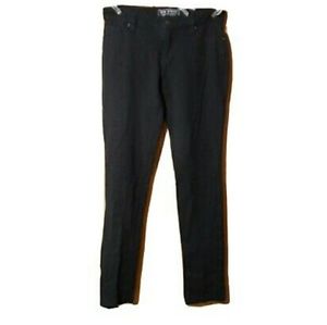 9TH STREET Skinny Stretch Jeans sz 5 Black designe